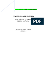 Cuadernillo 1ro 1ra - Año 2024