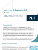 Aspectos de La Creatividad - Clase 2