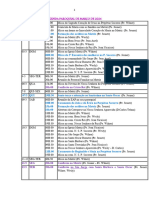 Agenda Paroquial de Março de 2024