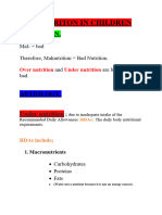 3-Malnutrition in Children 2022