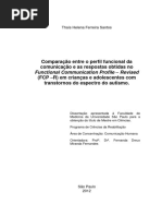 FCP-R - Perfil de Comunicação Funcional - Revisado