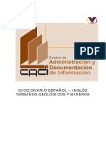 Diccionario Mineria