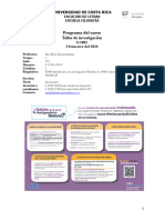 Taller de Investigación Programa