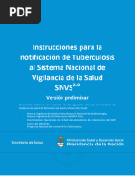 Instrucciones Notificacion Tuberculosis SNVS2.0