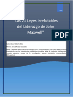 Las 21 Leyes Irrefutables Del Liderazgo de John Maxwell