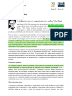 Aula 5 - Texto 1 Epistemologia Genética