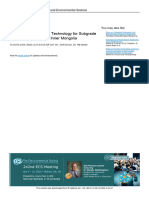 Study On Improvement Technology For Subgrade