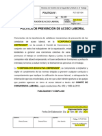 PLT-SST-004 Política de Prevención de Acoso Laboral