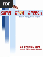 Speech Therapy Super Star