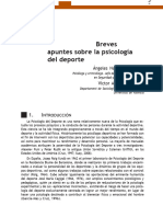 Breves Apuntes Sobre La Psicología Del Deporte: Capítulo 17