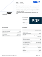 SKF 7216 BECBJ Specification