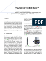 Recommended Set of Models and Input Parameters For The Simulations of Orbital Dynamics of The QB50 Cubesats