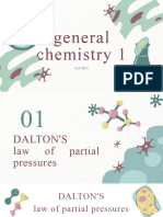 Daltons Law of Partial Pressures