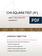 Agri 601-Chi Square Test