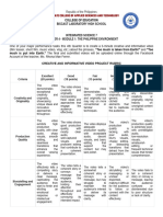 Video Rubrics