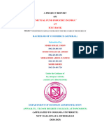 Industry of Mutual Fund in India