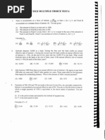 Practice Multiple Choice Test 6