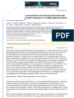 4 - 2015serum Lipoprotein (A) Concentrations Are Inversely Associated With T2D, Prediabetes, and Insulin Res