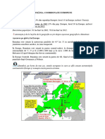 ROMÂNIA - Pozitia Geografică