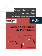 Apercu Gestion Stratégique de Portefeuille