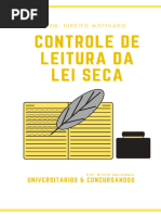 Controle de Leitura Da Lei Seca - @direitomotivado - RASTREADO 2