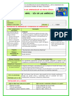 Ses-Juev-Fecha Cívica-14 de Abril - Día de Las Américas-Jezabel Camargo-Único Contacto-978387435