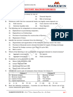 INTRODUCTORY MACROECONOMICS (Questions 2023-24)