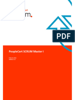 PeopleCert Scrum Master I