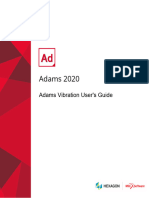 Adams 2020 Adams Vibration User Guide