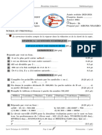 1ère Année Eval 3 LTG 2023-2024