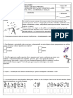 AV2 - 1 Trimestre - Ciencias