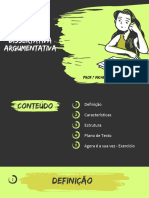 Redação Dissertativa Argumentativa