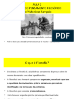 AULA 2 o Que É Filosofia