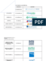 Compañías Que Conforman El Sector de La Salud Privada