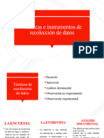 Técnicas e Instrumentos de Recolección de Datos