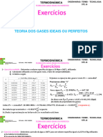 1.2 Exercicios Teoria Dos Gases