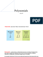 Polynomials