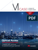 Huawei Self-Service O&M Case E-Journal (Issue 57) Optical Access