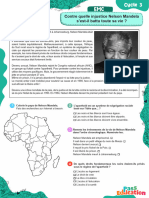 Nelson Mandela Cm1 Cm2 6ème Curieux de Tout Journée Du Racisme 21 Mars