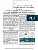 Data-Light Physics-Informed Modeling For The Modulation Optimization of A Dual-Active-Bridge Converter