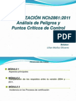 CURSO ACTUALIZACIÓN NCh2861