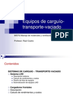 Clase 11 Equipos de Carguio-transporte-Vaciado