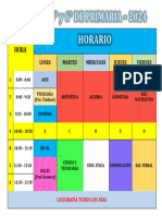 Horario Primaria