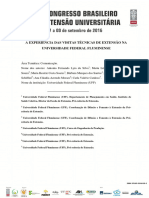 A Experiência Das Visitas Técnicas de Extensão Na Universidade Federal Fluminense