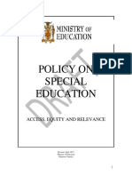 Jamaica Policy Special Education