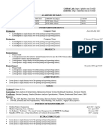 Resume Template