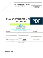 Plan de Seguridad y Salud en El Trabajo