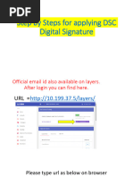 SOP For Digital Signature