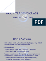 Basic HOG 4 Training