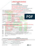 OTP2 - Level 2 - U1 - Test Activity Bank